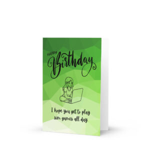 "Happy Birthday" Greeting card